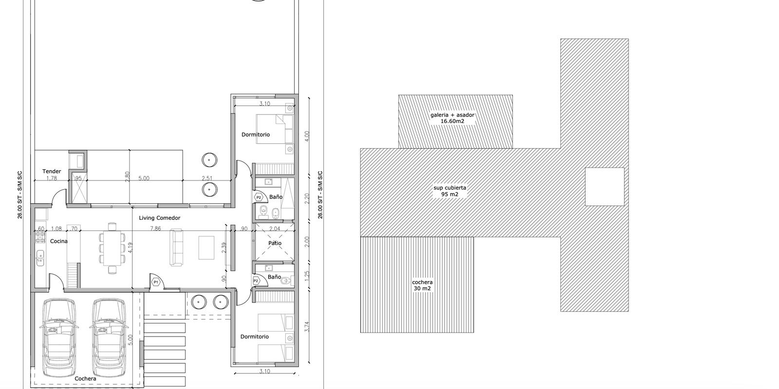 Casa en  venta Colinas de Manantiales dos dormitorios planta baja