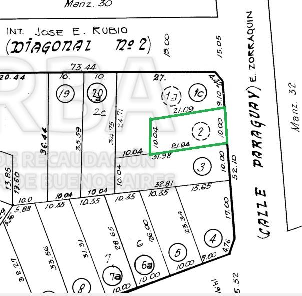 VENTA OPORTUNIDAD LOTE TERRENO ZONA RESIDENCIAL 10x21 - vicente lopez villa martelli barrio parque zorraquin 100