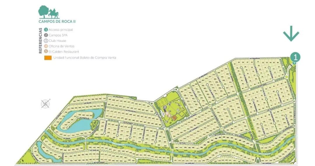 Lote en Brandsen a la venta en Barrio Campos de Roca 2