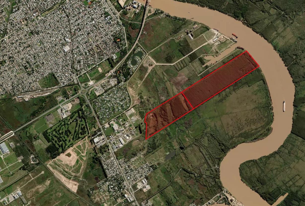 Terreno en venta en Zárate sobre el río Paraná