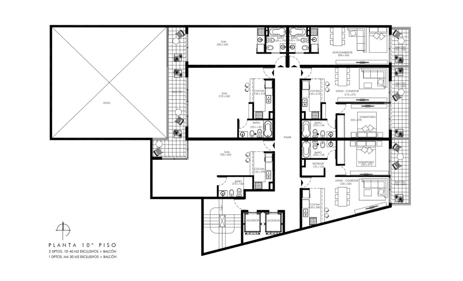 MONOAMBIENTE EN VENTA EN ROSARIO, ZONA TERMINAL - CAFFERATA 394