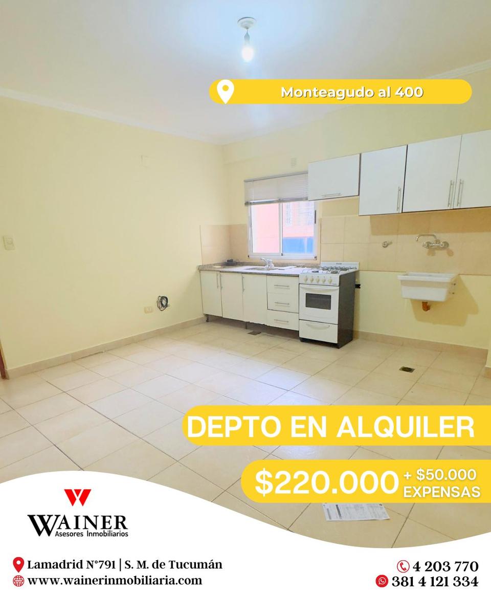 Departamento en  Alquiler