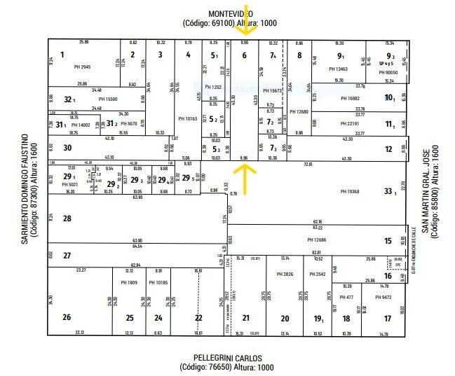 VENTA LOTE CONSTRUCTORA CENTRO