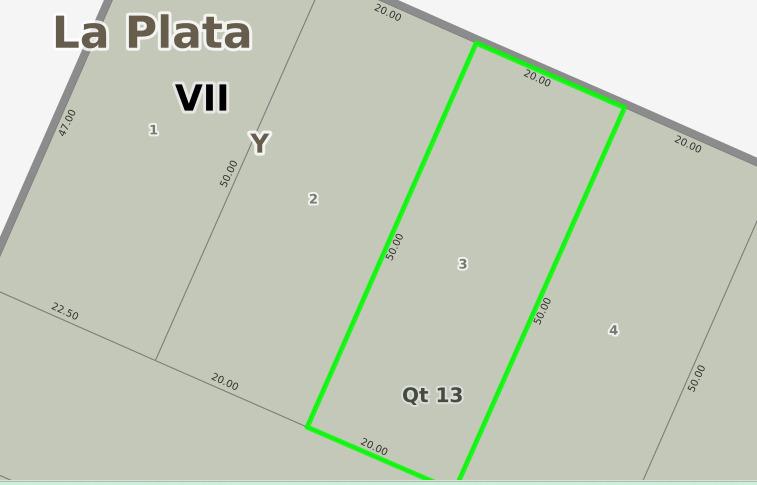 Terreno en Nueva Hermosura de 20X50 en Ruta 11 entre 642 y 643