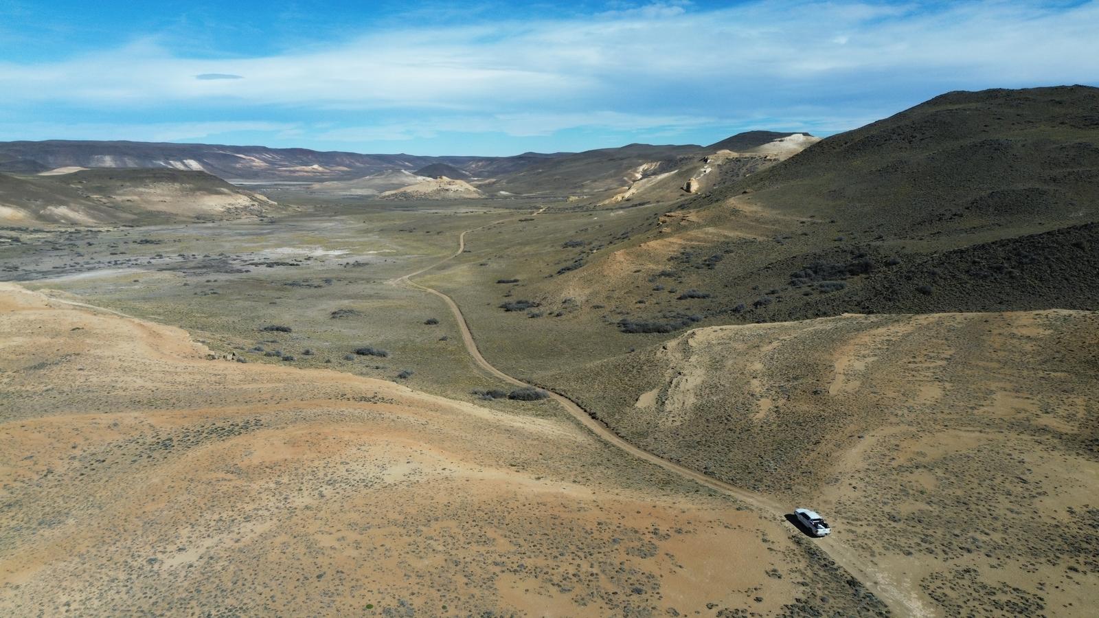 Campo con area de impacto Minero.