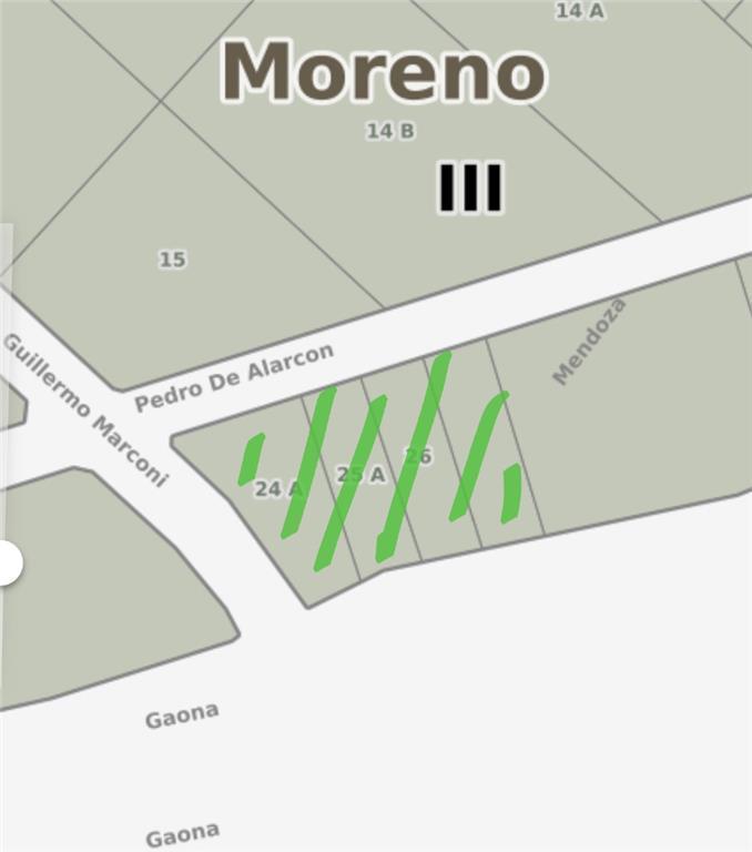 Venta 4 Lotes Juntos. Paso del Rey. Moreno. S/Colec. Norte Acceso Oeste