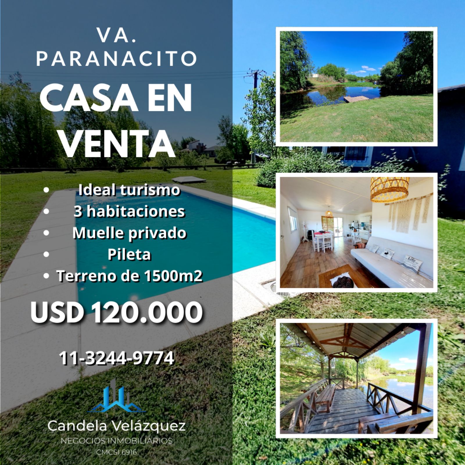 Casa en  Venta - Villa Paranacito - Ideal Turismo.