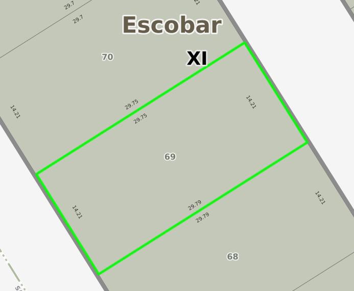 Lote en venta, Barrio Cuatro Estaciones (Parcela N°69), Loma Verde, Escobar