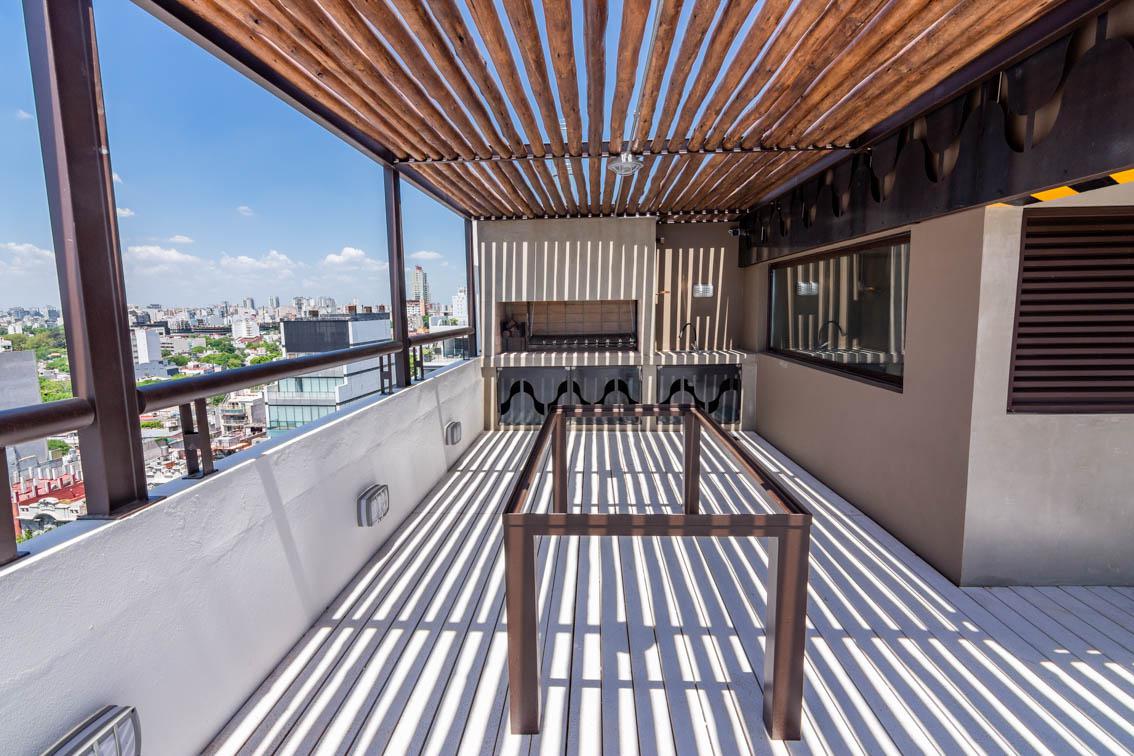 Dúplex 2 ambientes con cocina abierta. Piso alto con vista despejada.  - Palermo Hollywood