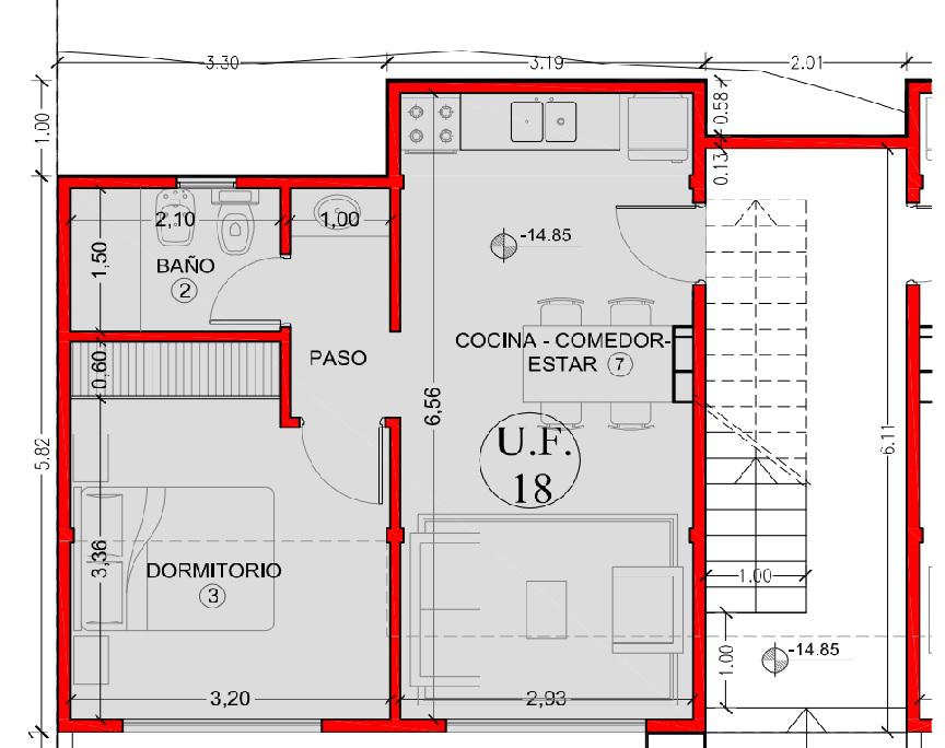 Departamento - Zona Norte