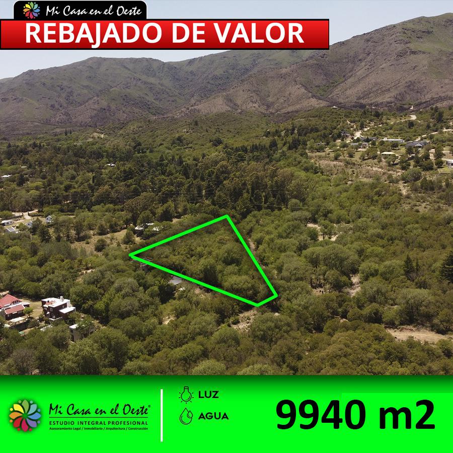 BAJÓ EL VALOR! OPORTUNIDAD VENDO 1 HECTÁREA Lote de Terreno - Huerta Grande - Córdoba