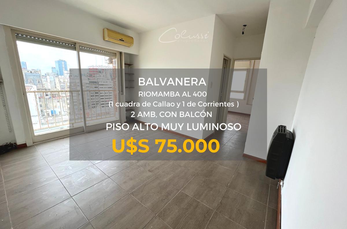 VENTA Departamento - Balvanera- 2 amb PISO ALTO SUPER LUMINOSO!!! JOYA!