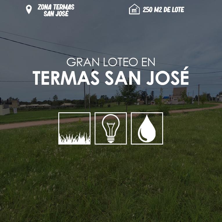 Terreno en Termas San José