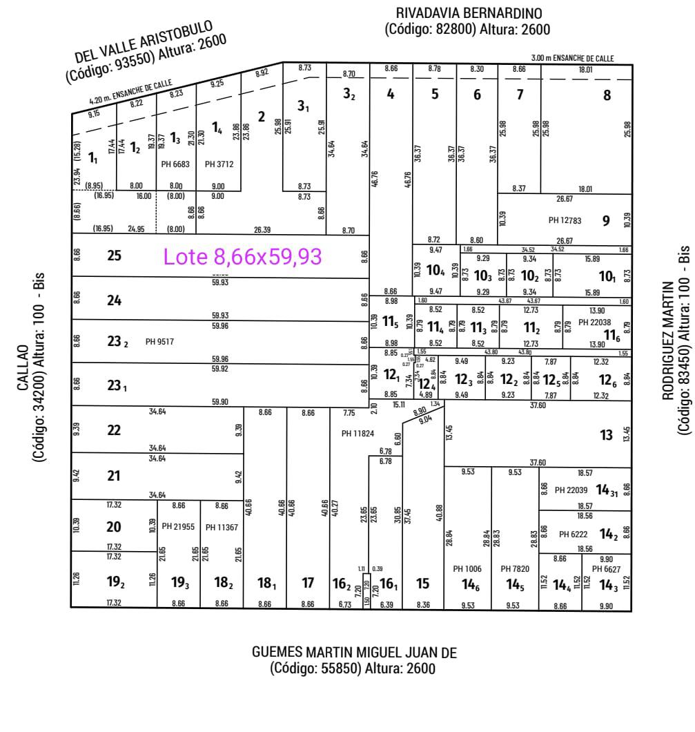 Terreno en  venta ideal constructora