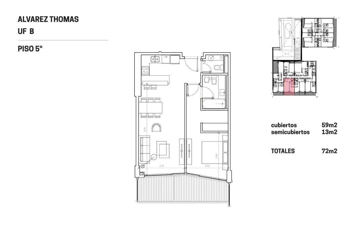 Departamento - Colegiales