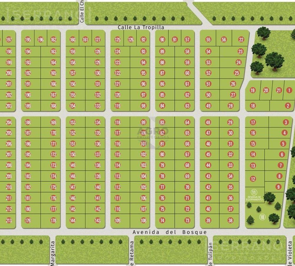 Venta Terreno Lote Parada Robles Exaltación de la Cruz