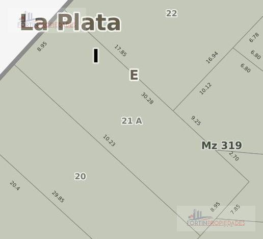 Terreno en venta  La Plata