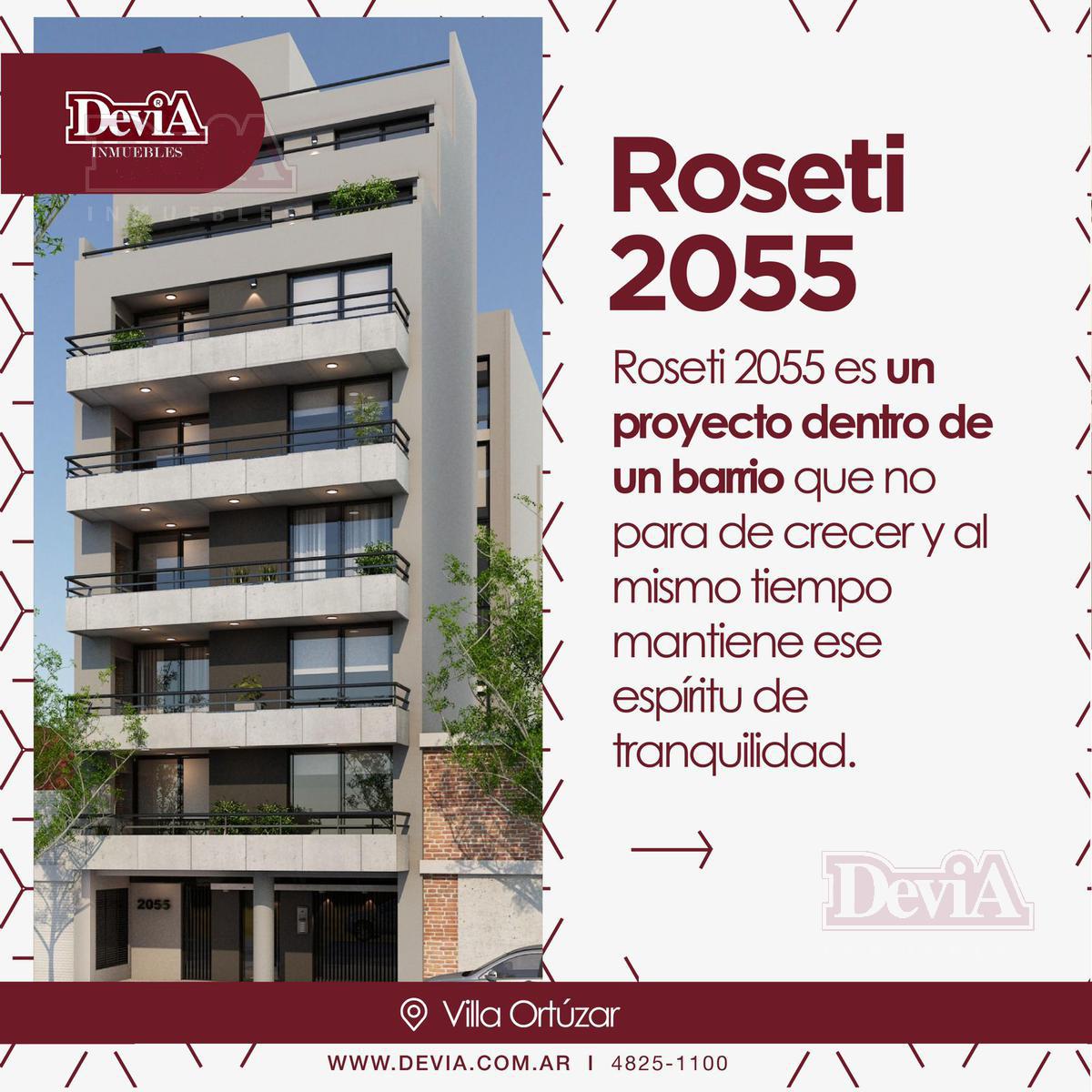 Venta - Departamento - Monoambiente - Emprendimiento Roseti 2055 - Villa Ortúzar