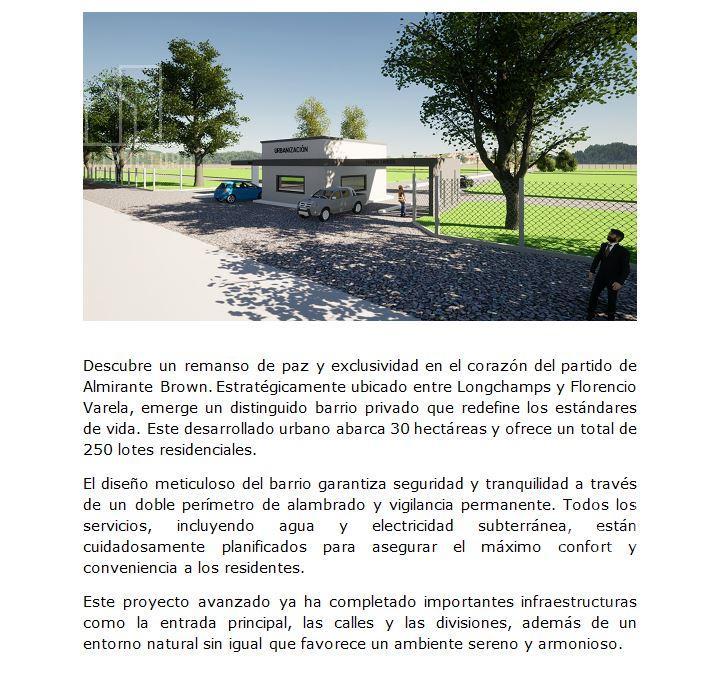 Terreno en Longchamps