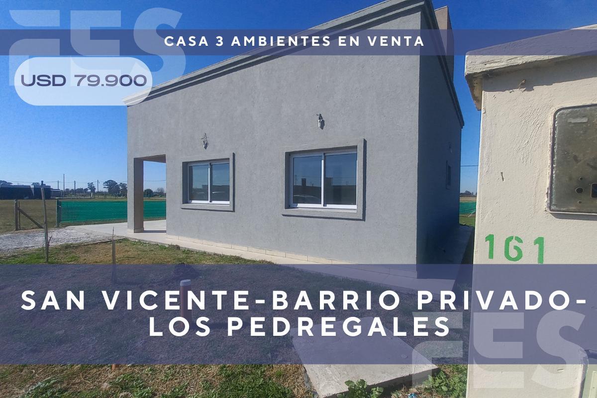 Venta Casa de 3 ambientes en  Los Pedregales San Vicente