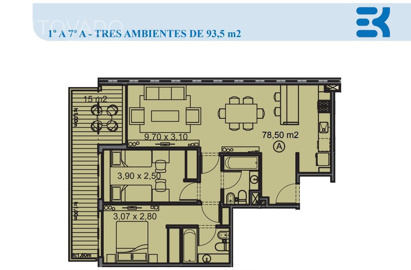 Hermoso 3 ambientes con balcon en lo mejor de Villa Urquiza!