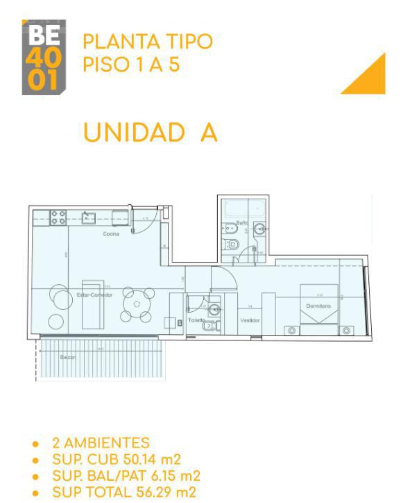 Venta Depto 2 amb Balcón Frente Belgrano R a Estrenar entrega fines Oct 2024  Cuotas