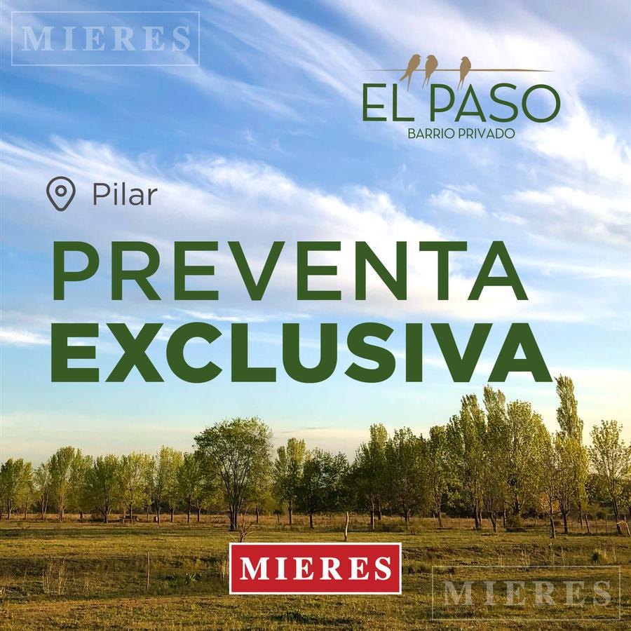 Lote en venta de 757m² en El Paso, Pilar