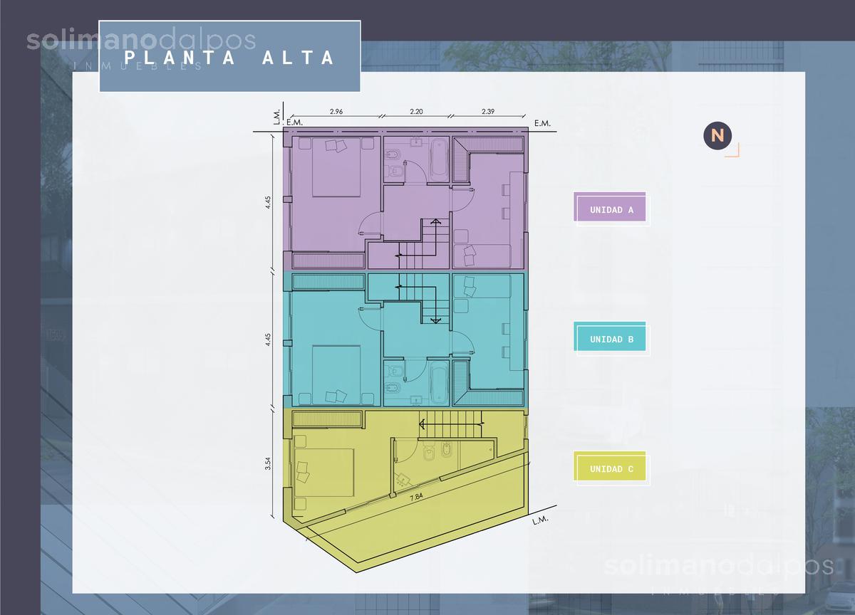 Duplex 2 amb con jardin - Florida Mitre/Este