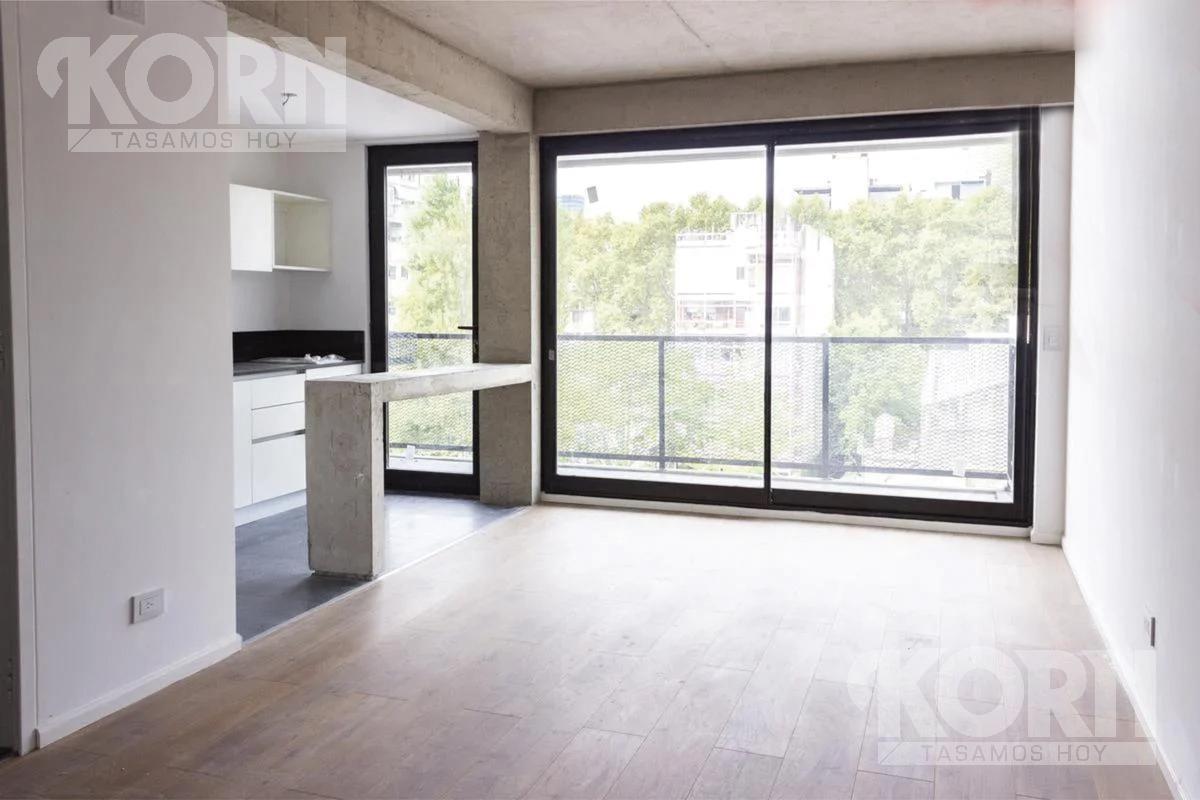 VENTA CON RENTA, DEPARTAMENTO DE 2 AMBIENTES EN PALERMO HOLLYWOOD- APTO CREDITO