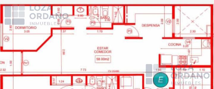 Departamento en venta 1 dormitorio a estrenar en Cofico