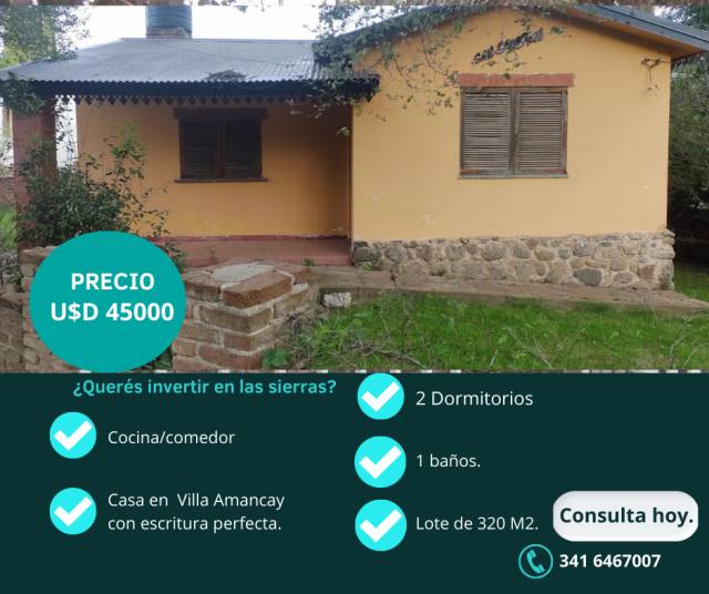 Casa en Venta en Villa Amancay